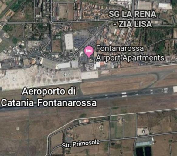 Fontanarossa Airport Apartment Catania-Fontanarossai nemzetközi repülőtér Kültér fotó